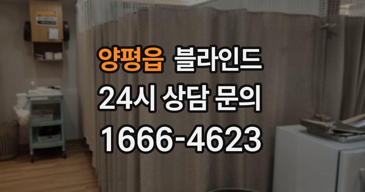 양평읍 블라인드