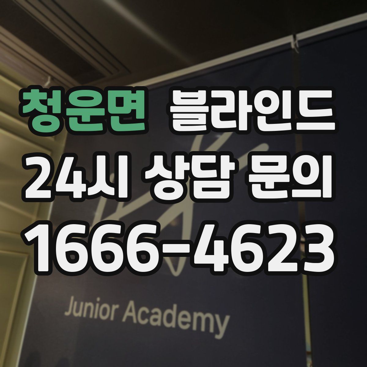 청운면 블라인드