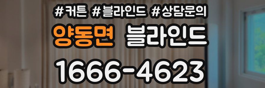 양동면 블라인드