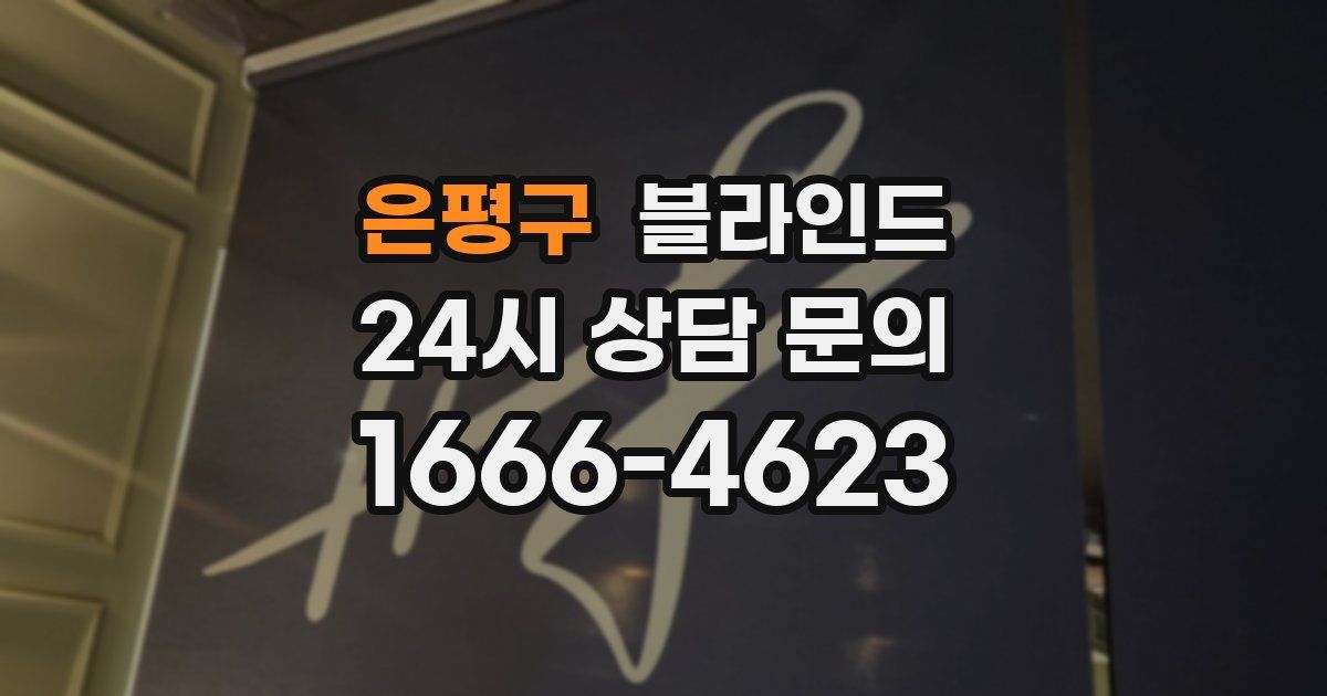 은평구 블라인드