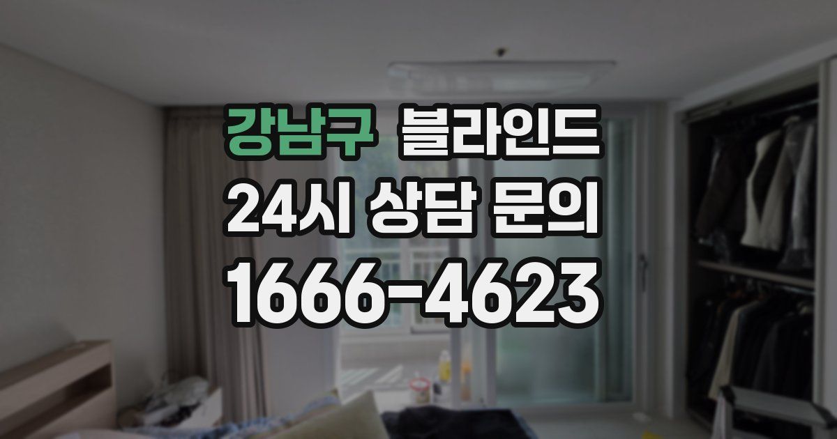 강남구 블라인드