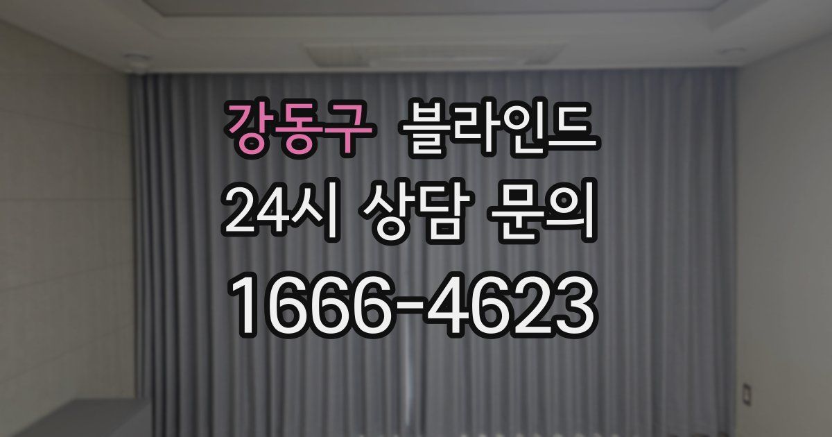 강동구 블라인드