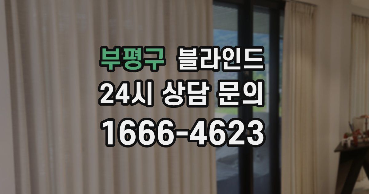 부평구 블라인드