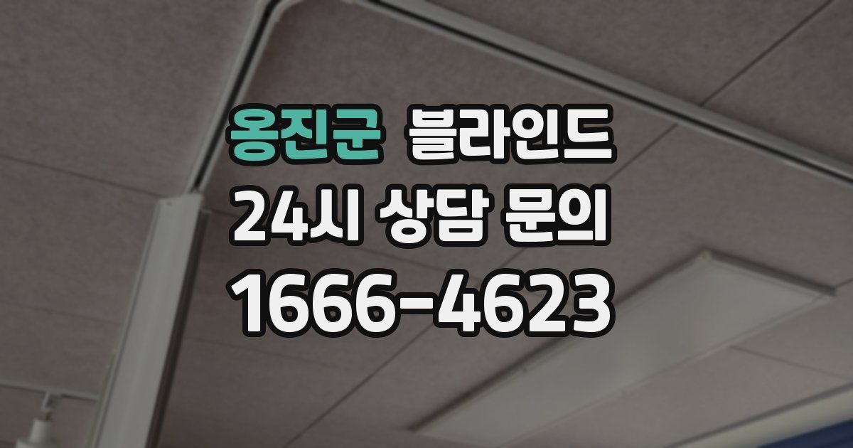 옹진군 블라인드