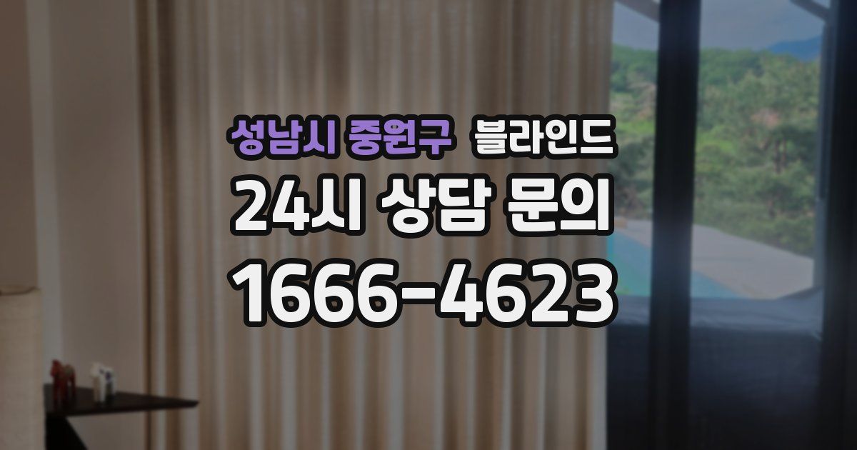 성남시 중원구 블라인드