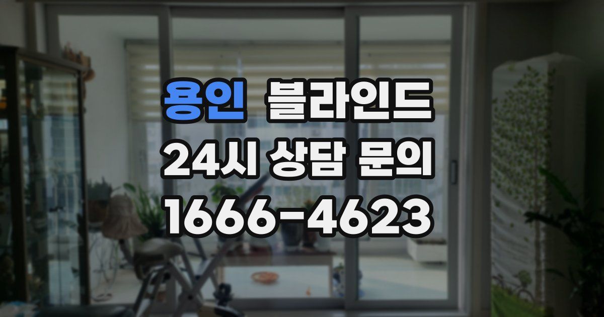 용인 블라인드