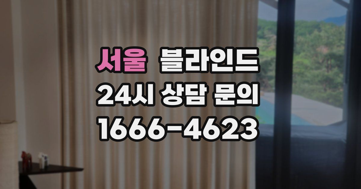 서울 블라인드
