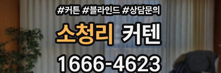 소청리 커텐