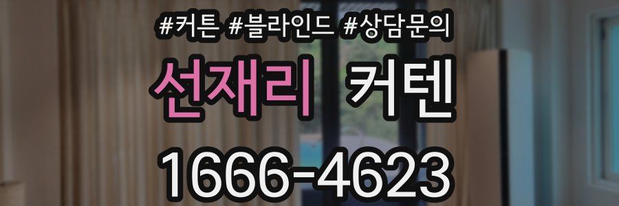 선재리 커텐