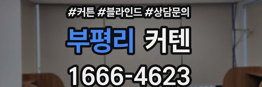 부평리 커텐