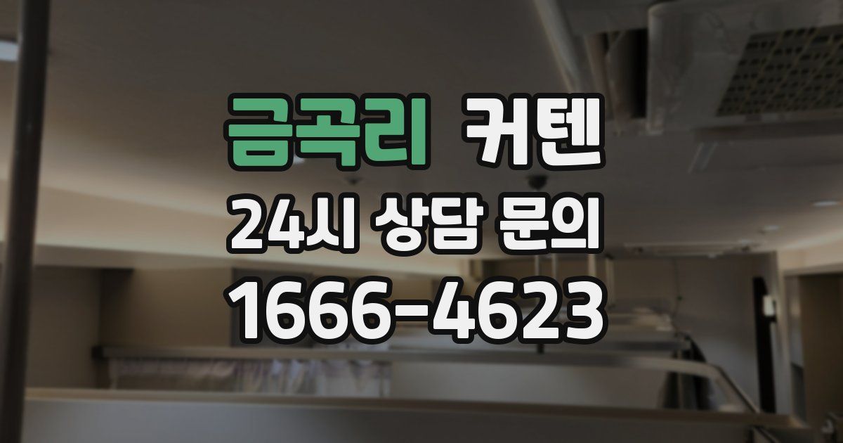 금곡리 커텐
