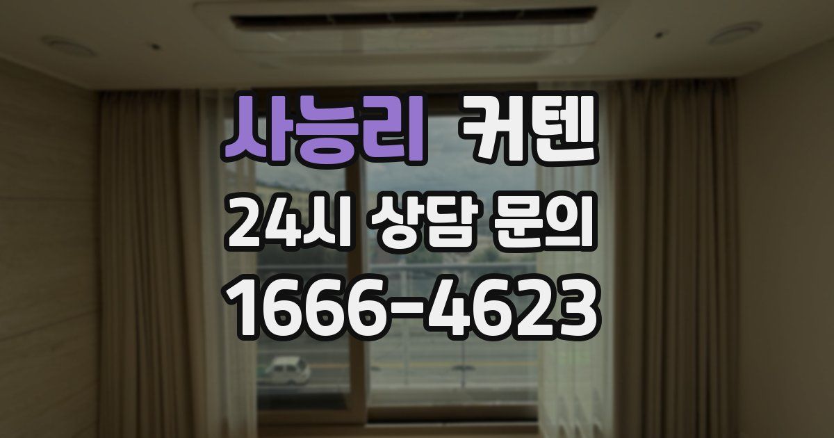 사능리 커텐