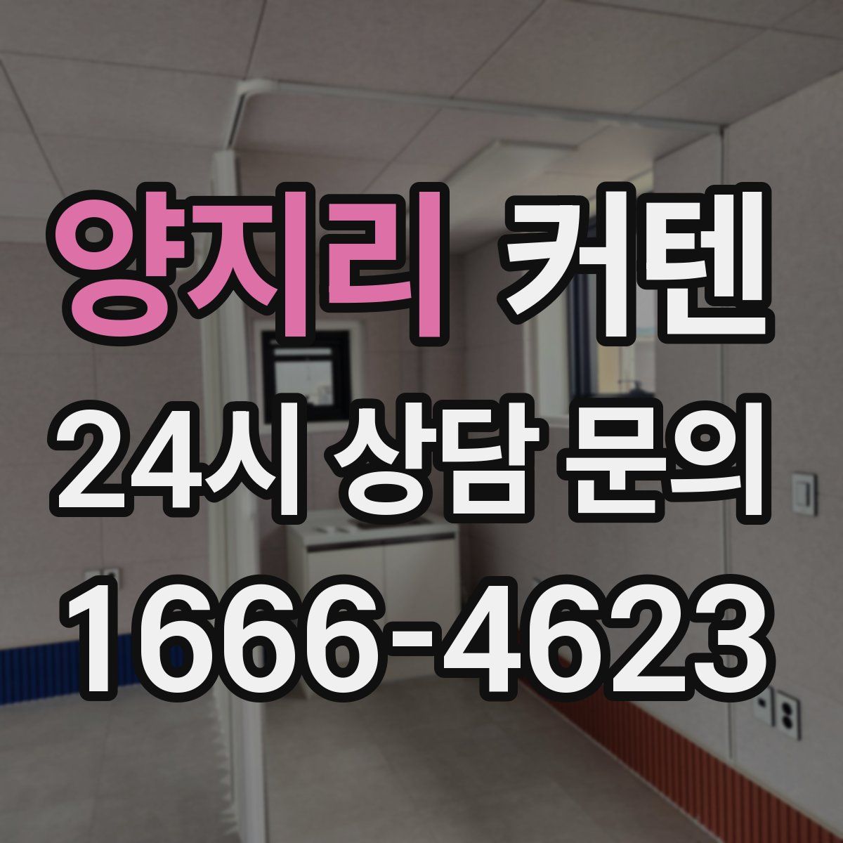 양지리 커텐