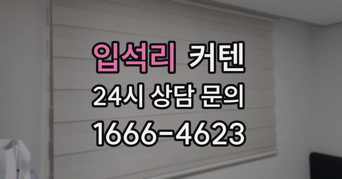 입석리 커텐