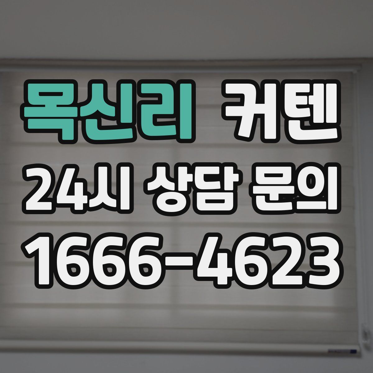 목신리 커텐