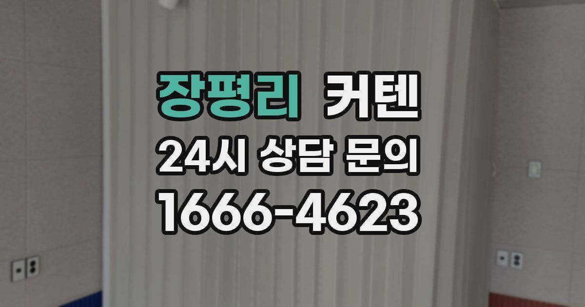장평리 커텐