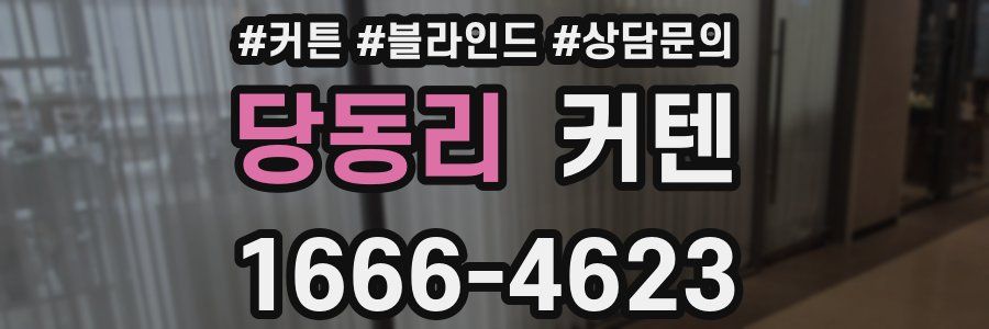 당동리 커텐