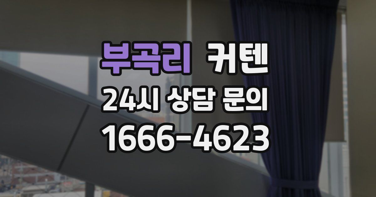 부곡리 커텐