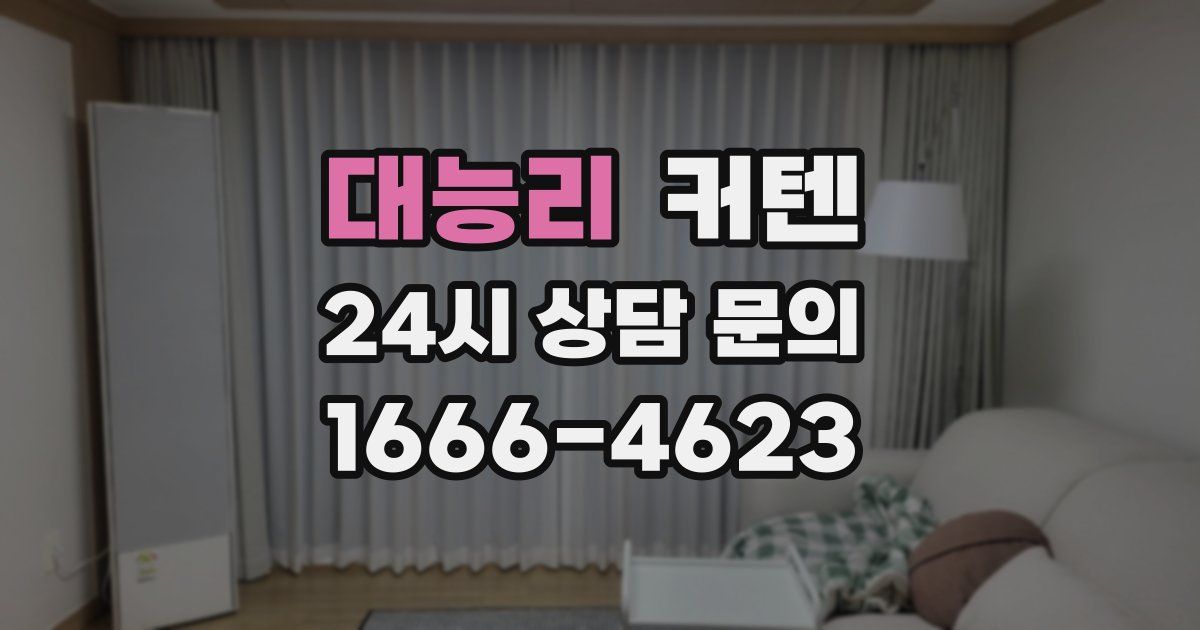대능리 커텐