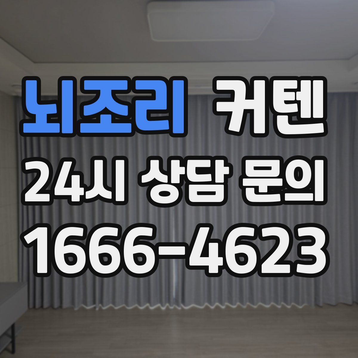 뇌조리 커텐