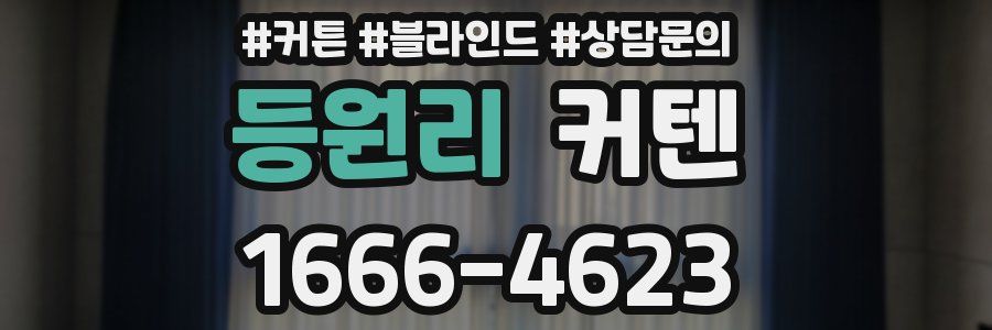 등원리 커텐