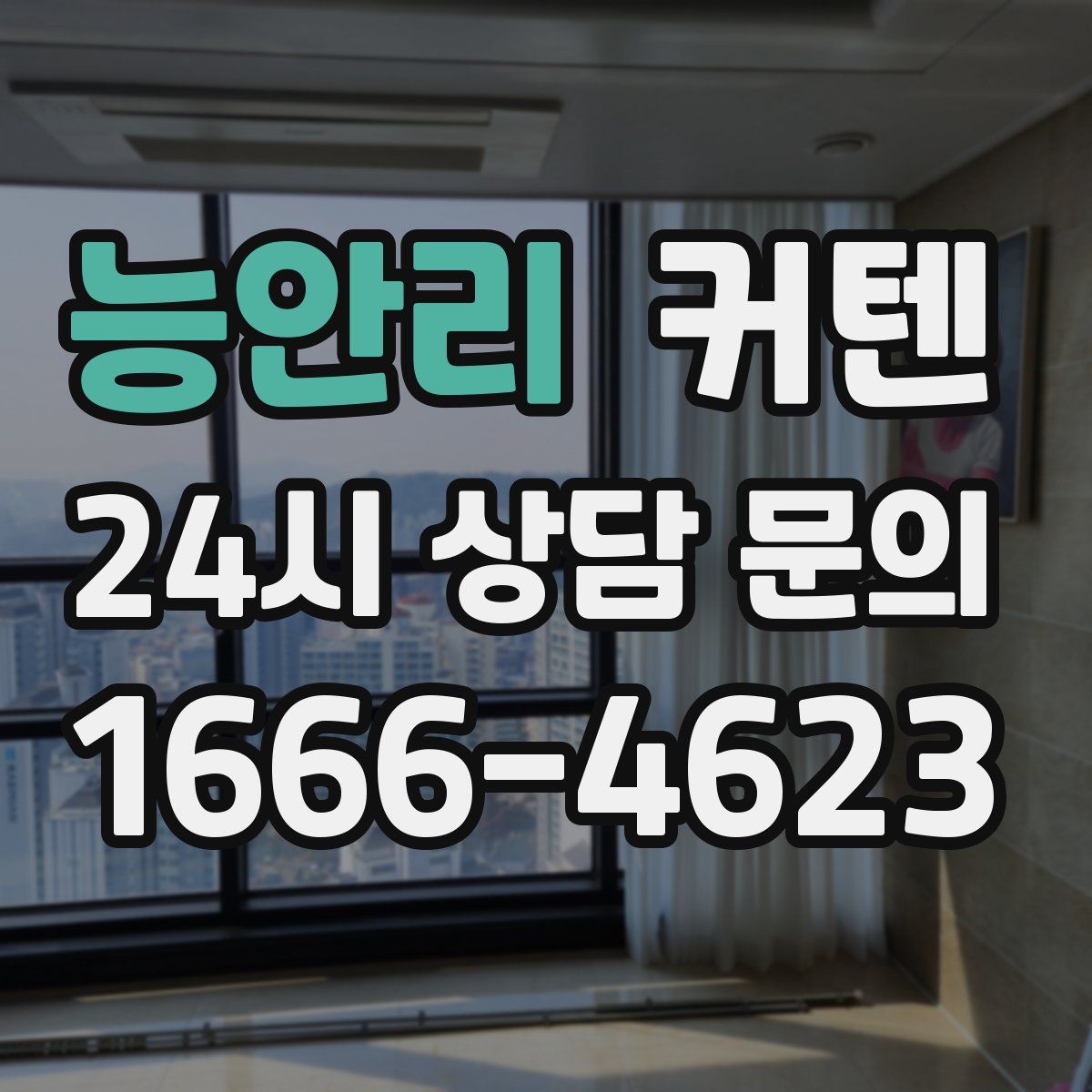 능안리 커텐