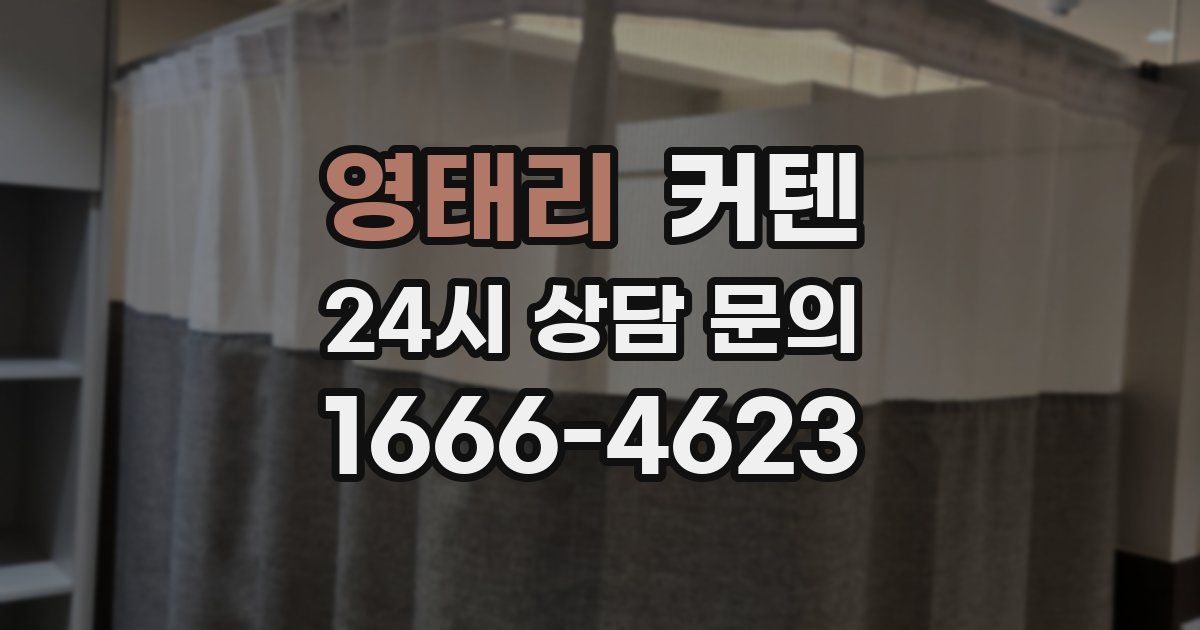 영태리 커텐