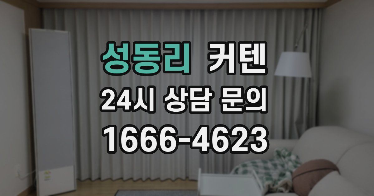 성동리 커텐