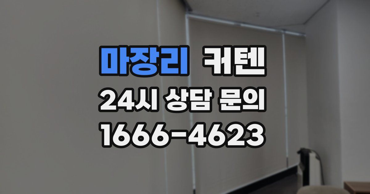 마장리 커텐
