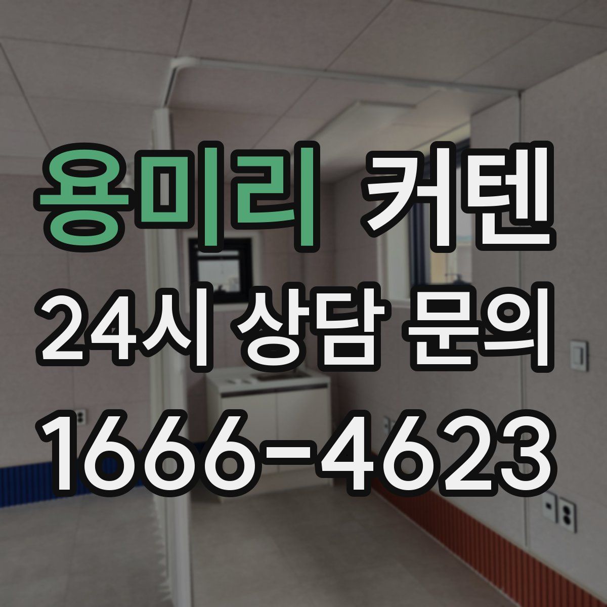 용미리 커텐