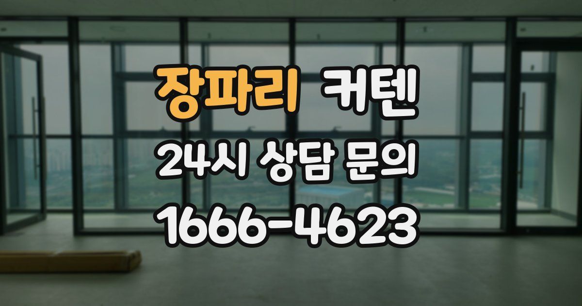 장파리 커텐