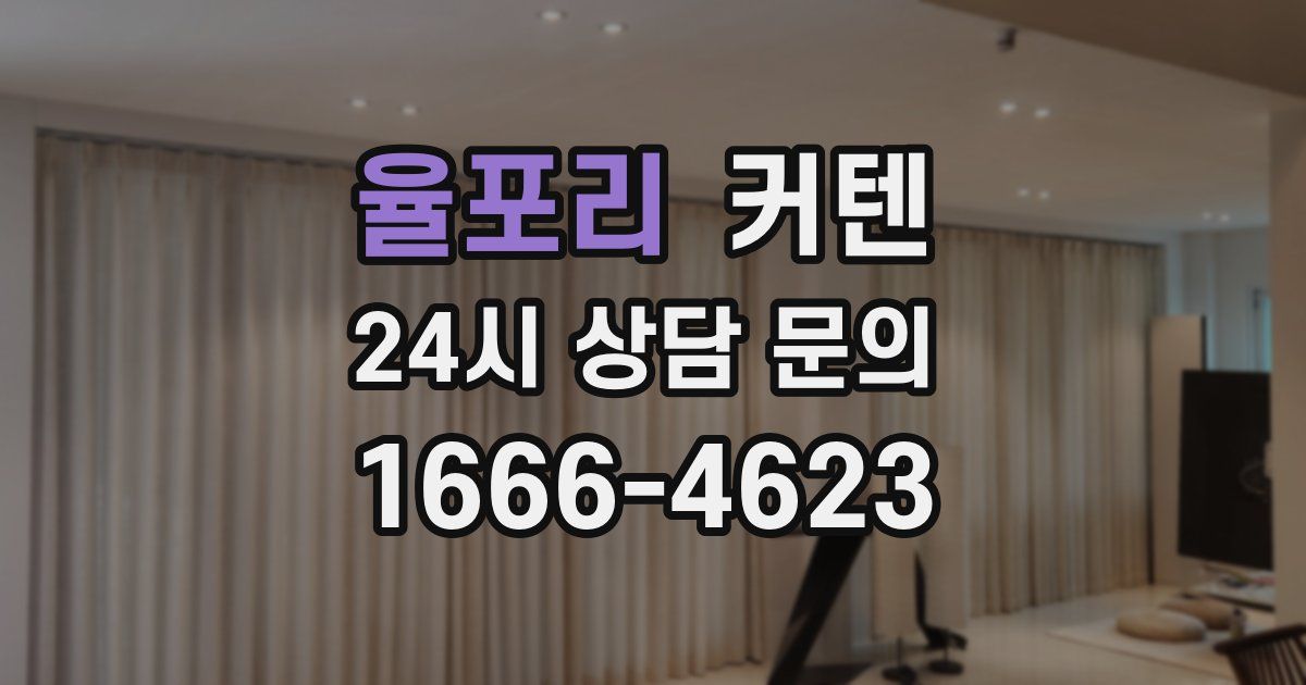율포리 커텐