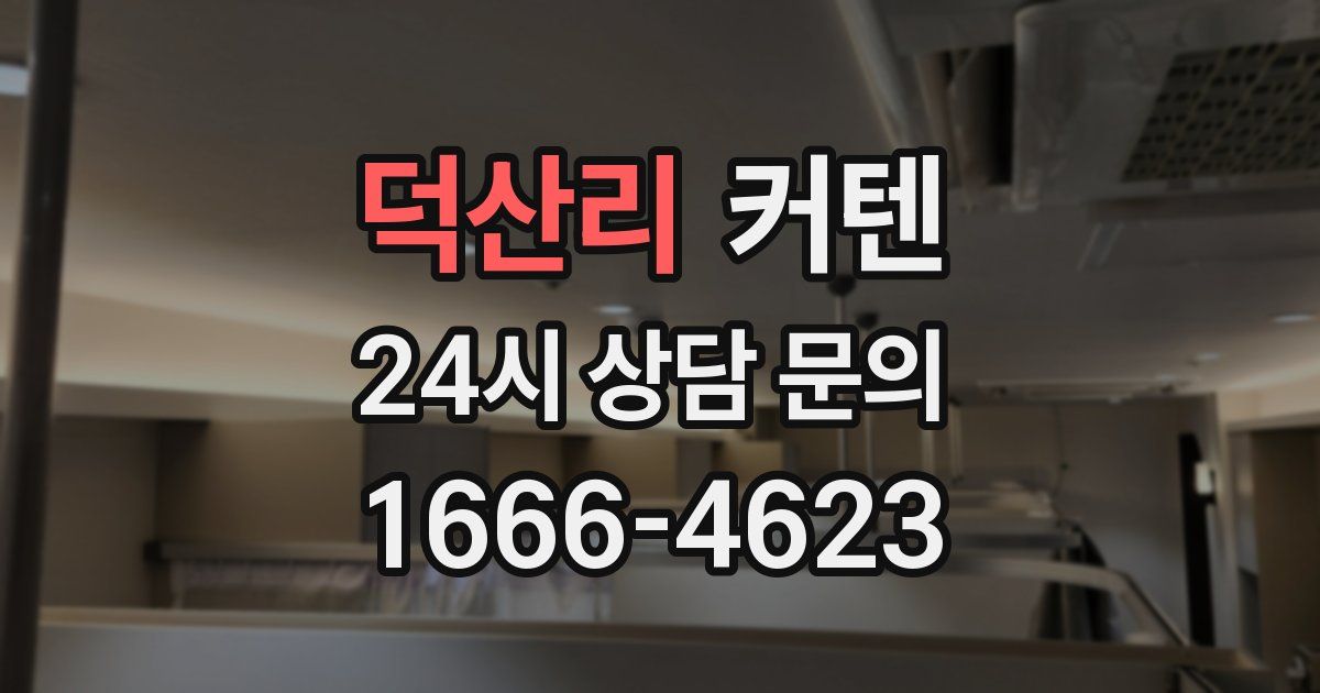 덕산리 커텐