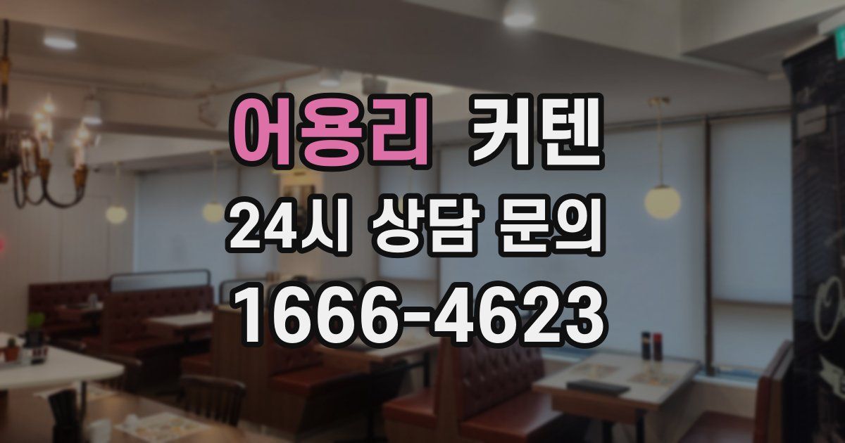 어용리 커텐