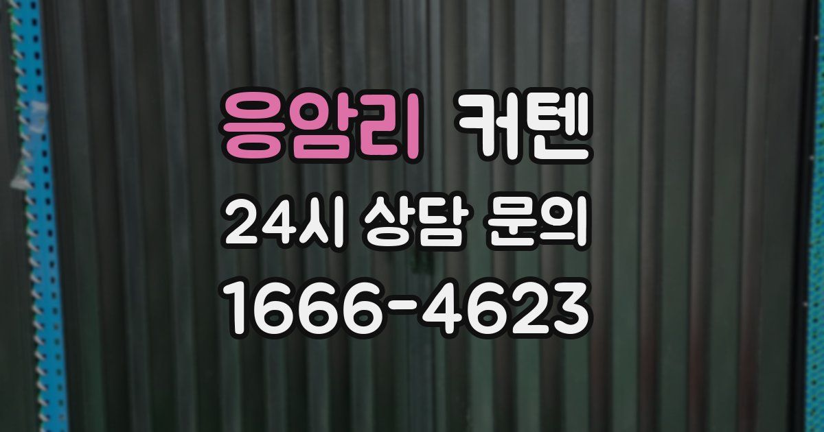 응암리 커텐