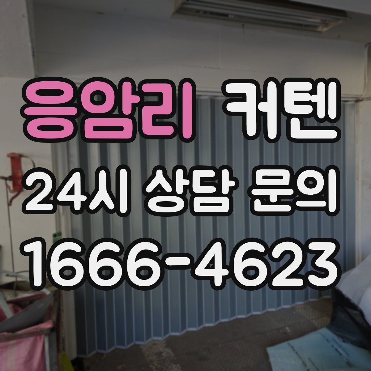 응암리 커텐