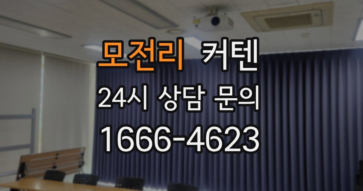 모전리 커텐