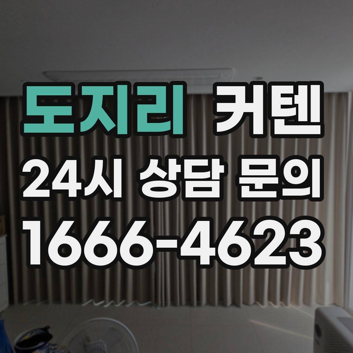 도지리 커텐