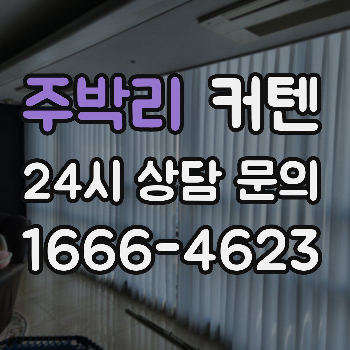 주박리 커텐
