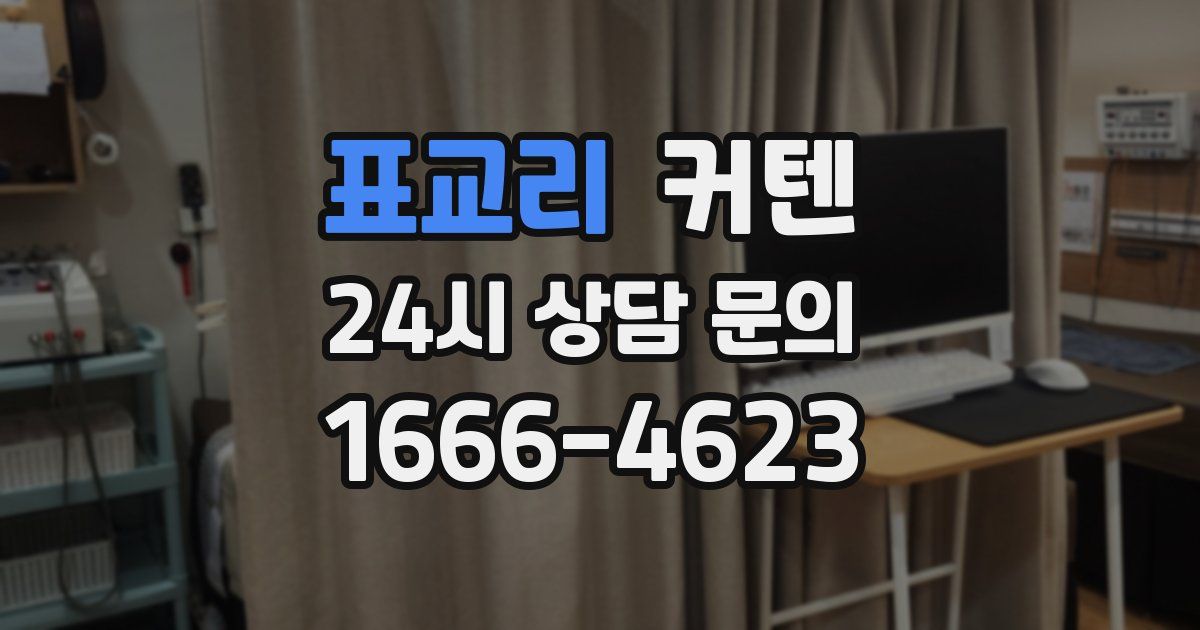 표교리 커텐