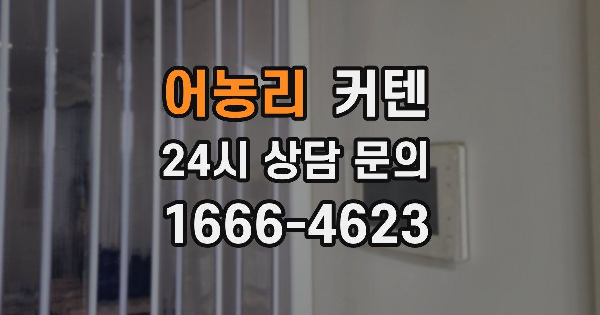 어농리 커텐