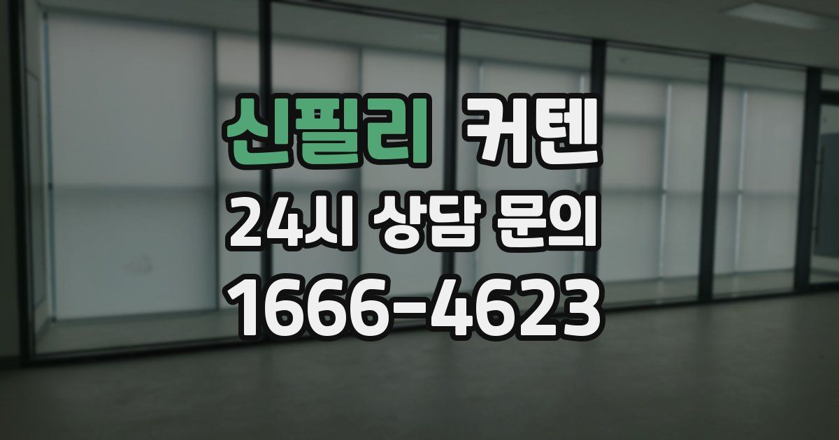 신필리 커텐
