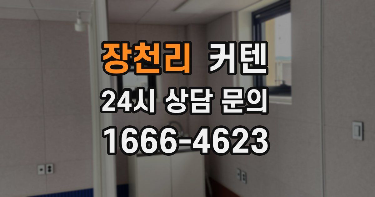 장천리 커텐