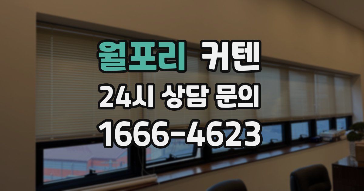 월포리 커텐