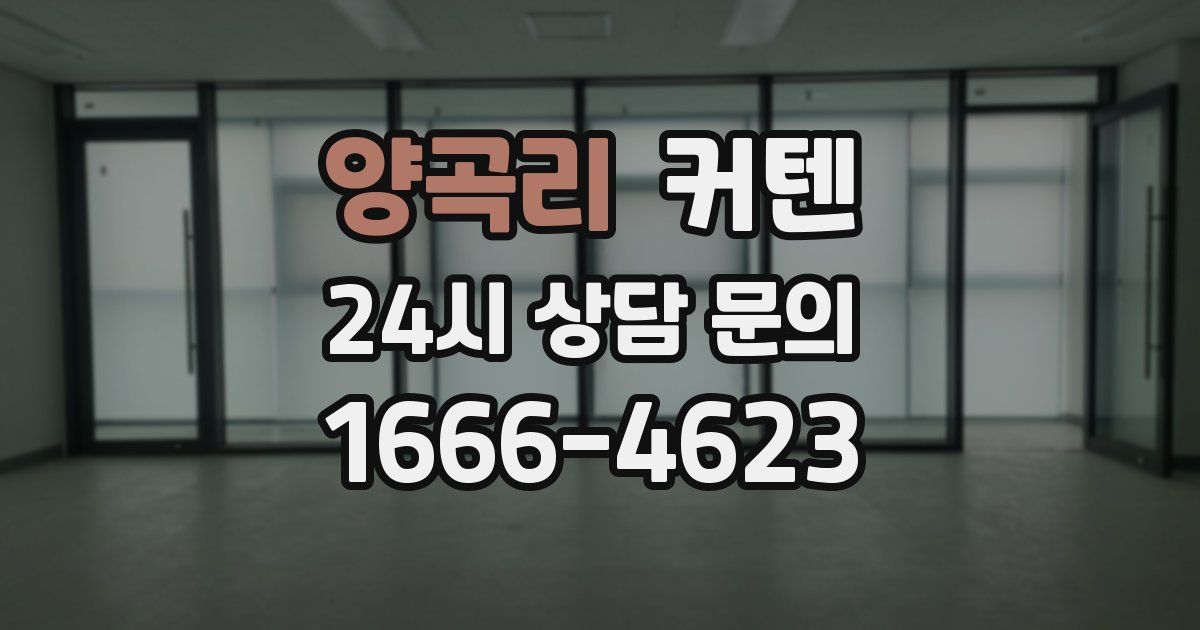 양곡리 커텐