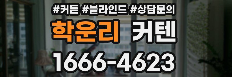 학운리 커텐