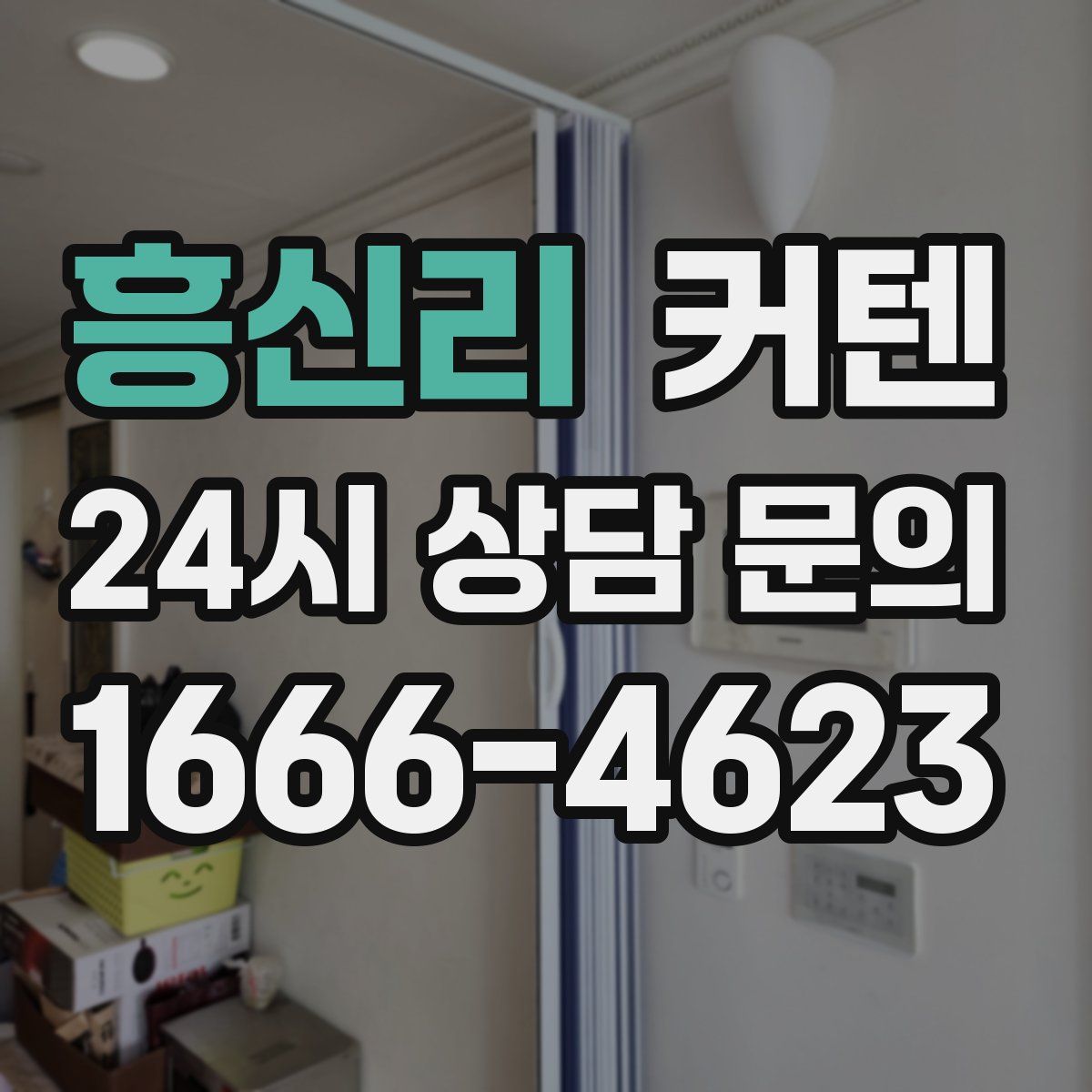 흥신리 커텐