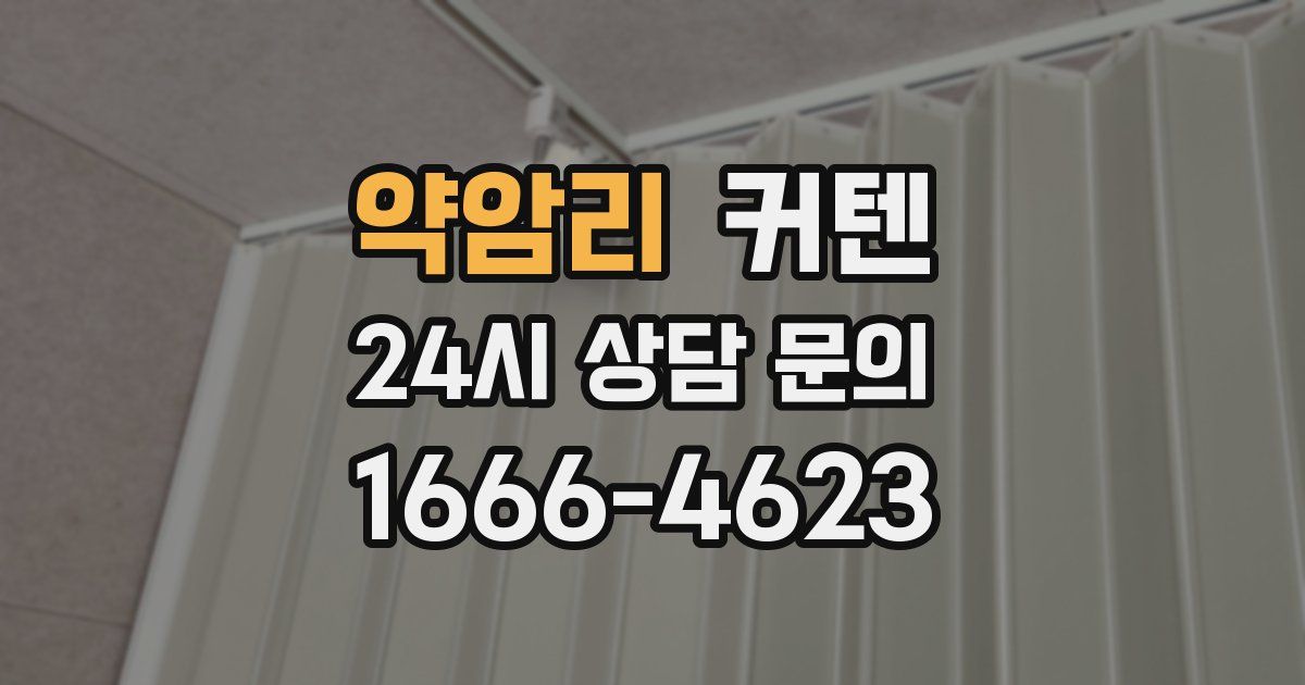 약암리 커텐
