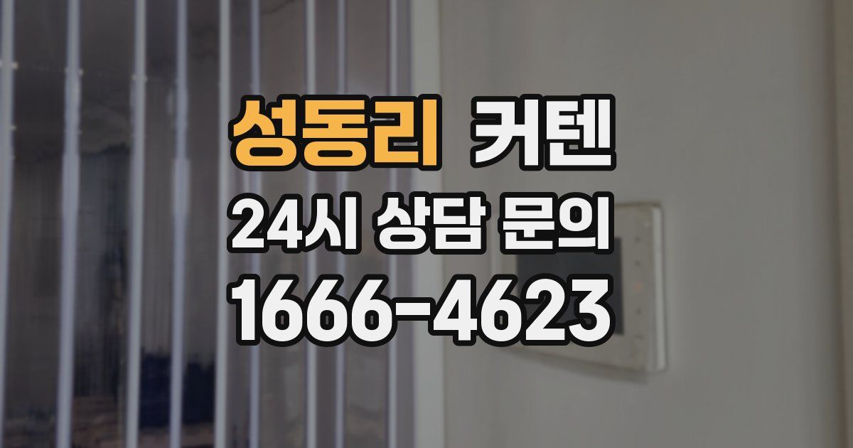 성동리 커텐