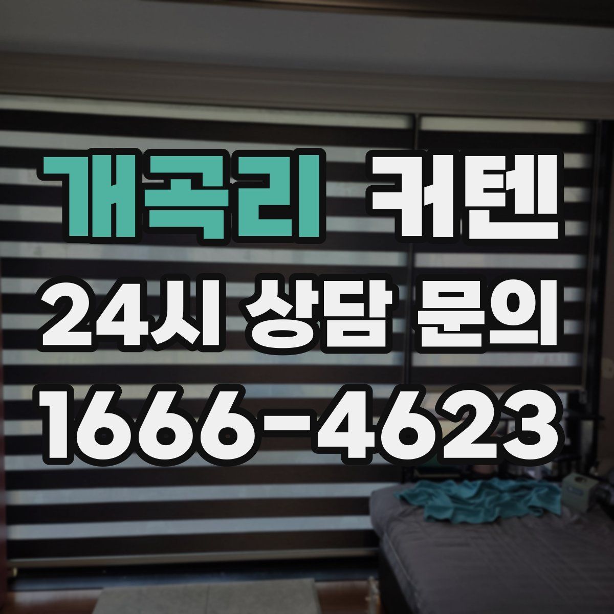 개곡리 커텐